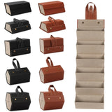 Multi-layer Glasses Box 6 Slots Travel Glasses Bag Hanging Glasses Frame