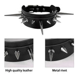 Leather Necklace For Women Stainless Steel Jewelry