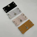 Leather Ponytail Holder Faux Leather Ring Hairpin Fresh Women Hair Tie