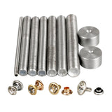 Leather Rhinestones Rivets Hand Die Tool Press Stud Setter Setting