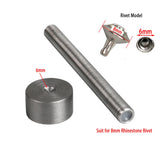 Leather Rhinestones Rivets Hand Die Tool Press Stud Setter Setting