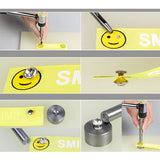 Leather Rhinestones Rivets Hand Die Tool Press Stud Setter Setting