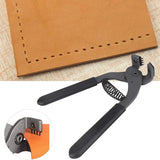 Leather Silent Pliers Carbon Steel Craft Punch Tool Sewing Chisel
