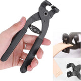 Leather Silent Pliers Carbon Steel Craft Punch Tool Sewing Chisel