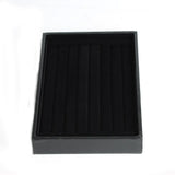 Velvet Suede Jewelry Display Tray Organizer