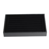 Velvet Suede Jewelry Display Tray Organizer