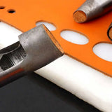 Leather Oval Punch Craft Set Hollow Puncher 3.0-20mm for Leather Clothing