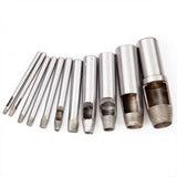 Leather Oval Punch Craft Set Hollow Puncher 3.0-20mm for Leather Clothing