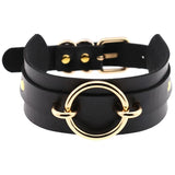 Leather Choker Gothic Punk Necklace Rock Sexy Harajuku Jewelry
