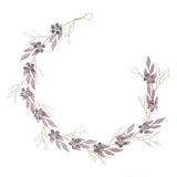 Crystal Beads Headband Wedding Hair Jewelry for Women