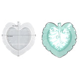 Leaf Silicone Mould Tray Epoxy Resin Leaf Shape Saucer Fruit Mold