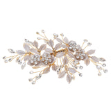 Champagne Flower Hair Clip Bridal Wedding Hair Accessories