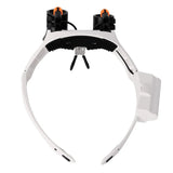 Double Eye Glasses Loupe Lens Glasses Magnifier Watchmaker Jewelry Optical Lens