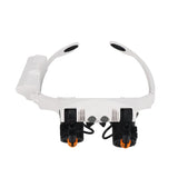 Double Eye Glasses Loupe Lens Magnifier Watchmaker Jewelry Optical Lens