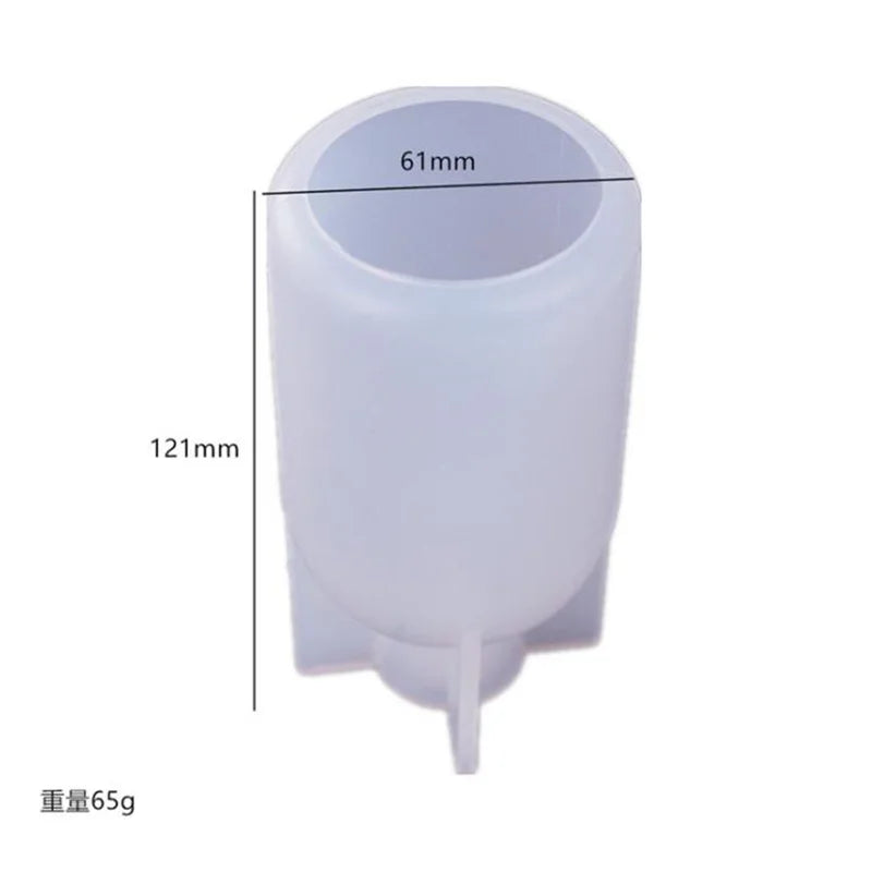 Silicone Mold for Night Light Lamp Holder Bottle Epoxy Resin Jewelry DIY