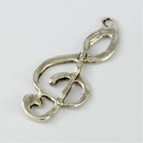 Silver Plated Bracket, Left Note Figured, 1 Piece