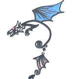 Pink Dragon Ear Cuff for Women