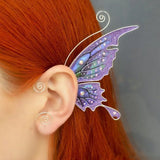 Pink Dragon Ear Cuff for Women