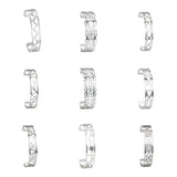 14MM Stainless Steel Cuff Bracelet Hollow Design