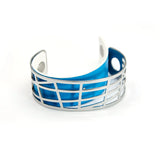 40/25/14mm Pu Leather Band Reversible Stainless Steel Bracelet