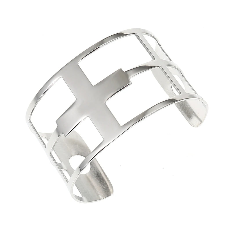 40 MM Stainless Steel Cuff Bracelet for Women