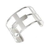40 MM Stainless Steel Cuff Bracelet for Women