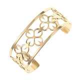Stainless Steel Cuff Bangle for Women