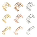 Hoop Bracelet &Bangle Argent Femme Manchette Stainless Steel Bracelet