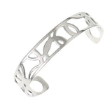 Hoop Bracelet &Bangle Argent Femme Manchette Stainless Steel Bracelet