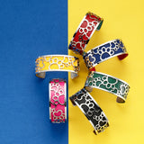 Legenstar Love Cuff Bracelets Paw Foot Bangles Reversible Leather