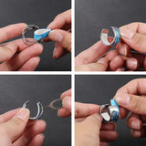 Stainless Steel Rings Femme Bague Interchangeable Accessories Jewelry
