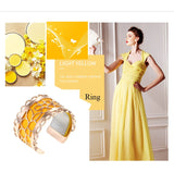 Adjustable Ring Reversilber Leather Band Ring