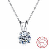 Lekani 925 Silver Crystal Choker Necklaces for Women
