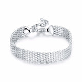 Lekani Women's 925 Silver Bracelet Charm Bracelet & Bangles