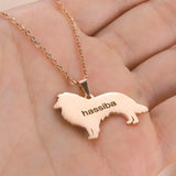 Personalized Lemegeton Pet Name Necklace - Stainless Steel