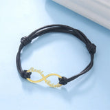 Lemegeton Infinity Bracelet Personalized Name Pendant