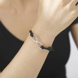 Lemegeton Infinity Bracelet Personalized Name Pendant