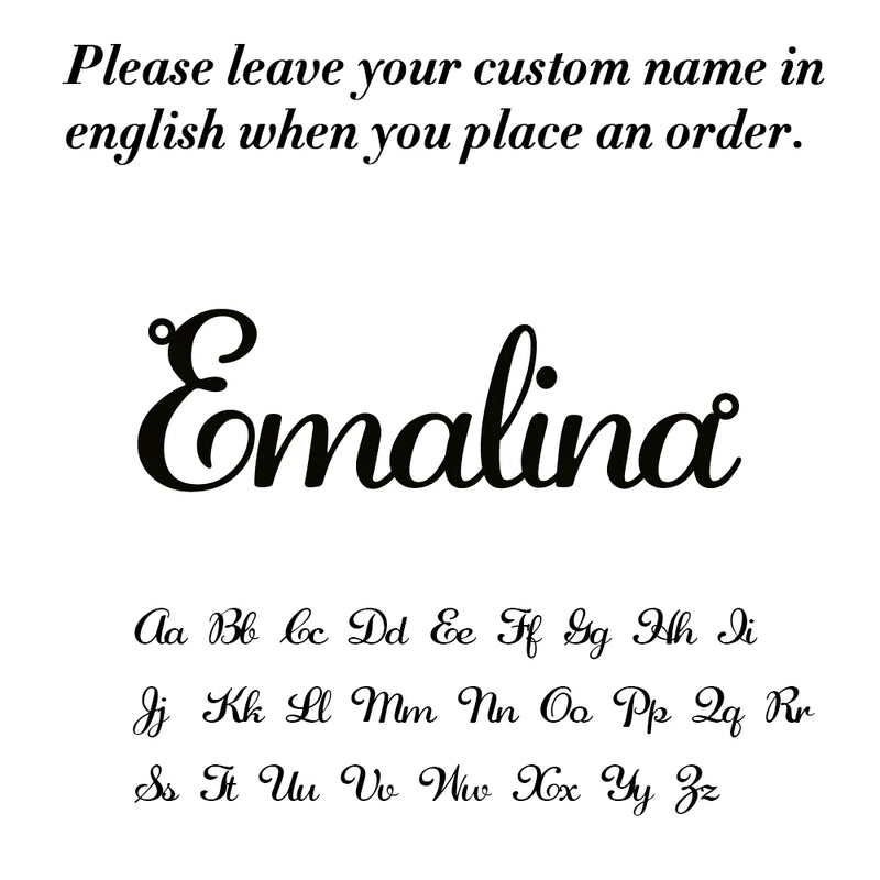 Lemegeton Personalized Multiple Name Necklace Family Jewelry Choker Necklace
