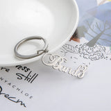 Lemegeton Name Keychain For Women