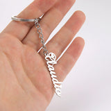 Lemegeton Name Keychain For Women