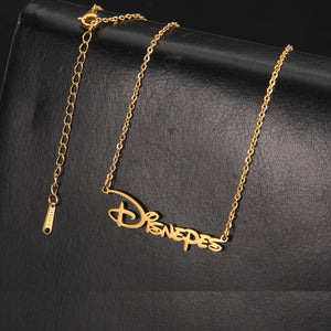 Personalized Stainless Steel Name Necklace for Kids Women