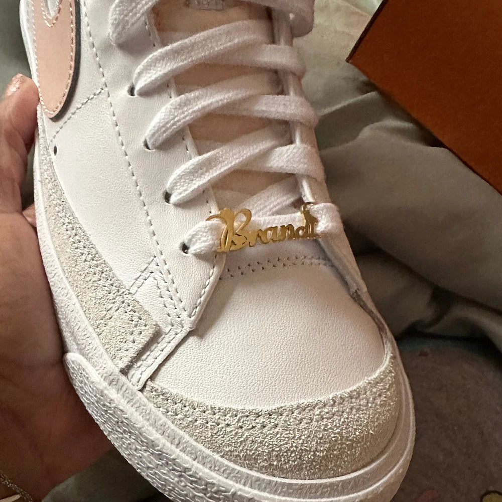 Lemegeton Name Shoe Buckle Personalized Sneakers Tag For Women
