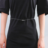 Lemegeton Name Waist Body Chain Stainless Steel Sexy Body Chain for Women