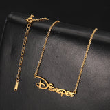 Lemegeton Kids Name Necklace Personalized Stainless Steel Pendant