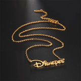 Lemegeton Kids Name Necklace Personalized Stainless Steel Pendant