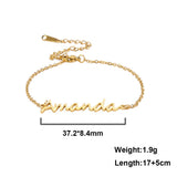 Lemegeton Personalized Bracelet For Women Name Bracelets Handwriting
