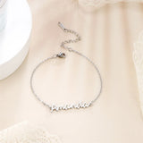 Lemegeton Personalized Bracelet For Women Name Bracelets Handwriting