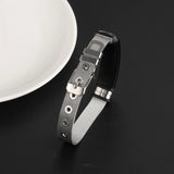 Custom Engraved Name Bracelet Stainless Steel Band