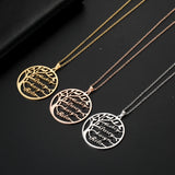 Tree Of Life Necklace Personalized Name Stainless Steel Jewelry Gift