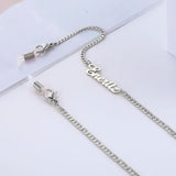 Lemegeton Name Sunglasses Chain Stainless Steel Cuba Glasses Chain Mask Hanging